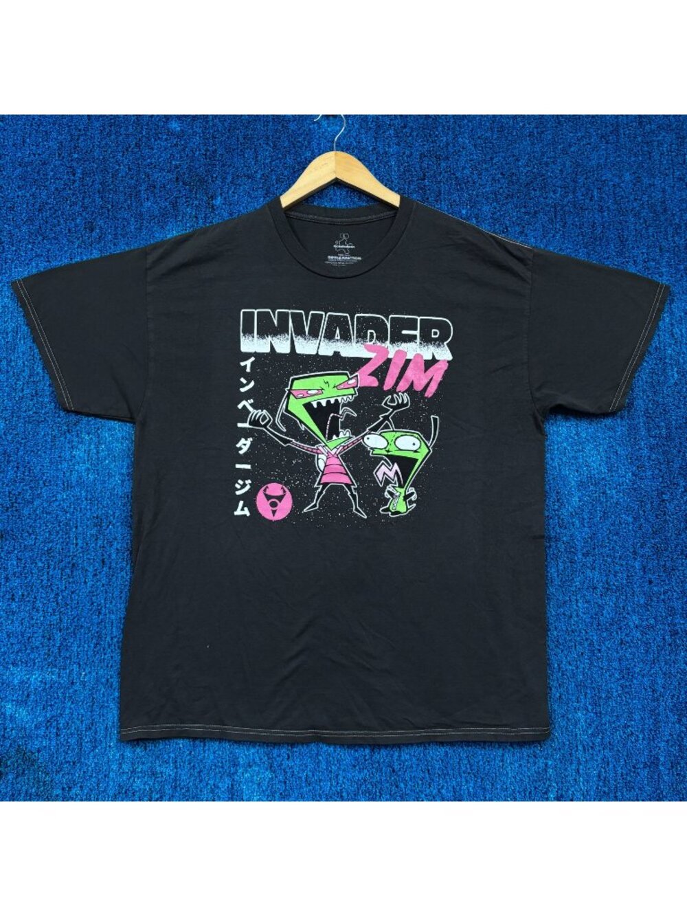 Nickelodeon Invader Zim Graphic T-Shirt Size Large